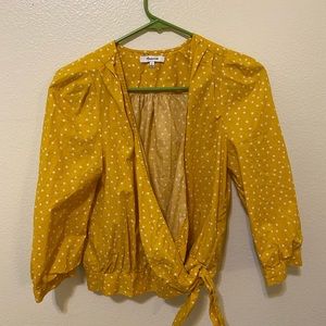 Madewell star print top